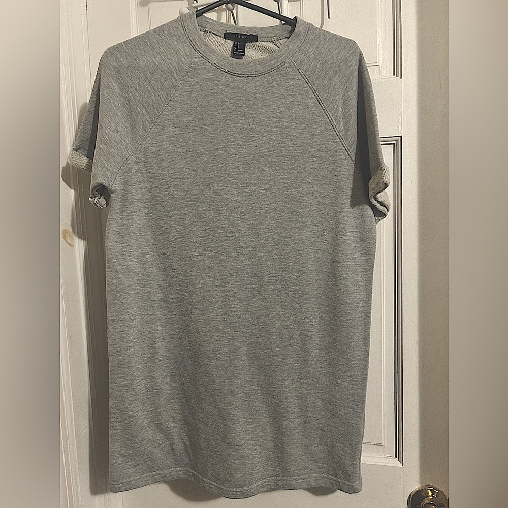 Forever 21 Gray Sweater Tunic